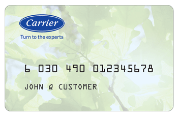 Carrier example Credit Card