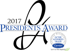 2017 carrier presidents award logo