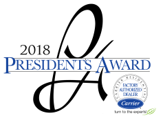 2018 Carrier Presidents award logo
