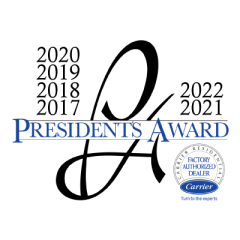 Carrier President's Award Logo